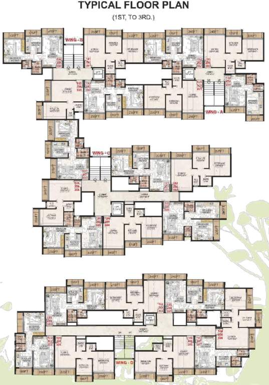 Images for Cluster Plan of Sai Krupa Hill View Residency