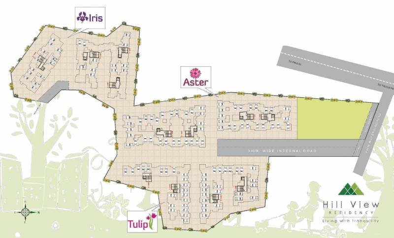 Images for Layout Plan of Sai Krupa Hill View Residency