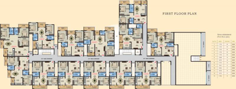 Images for Cluster Plan of  GK Residency