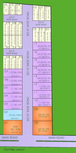 Images for Layout Plan of RSA Paradise Dream City