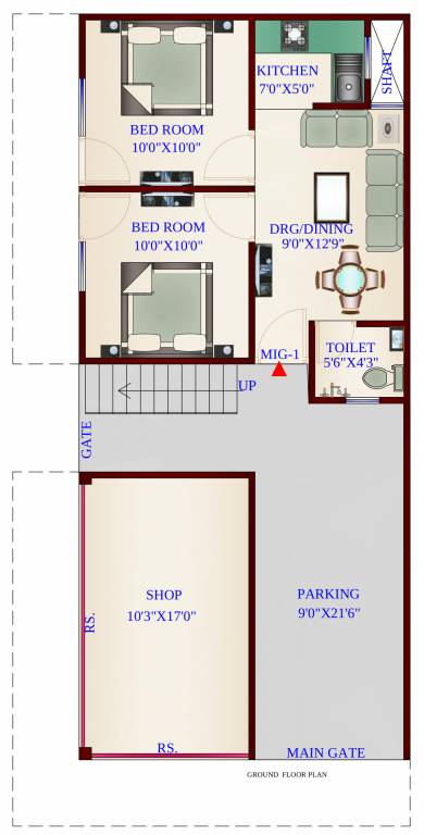 Images for Cluster Plan of Vishal Apartments