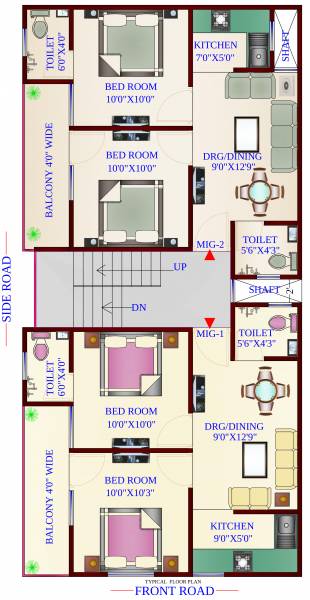 Images for Cluster Plan of Vishal Apartments Images for Cluster Plan of Vishal Apartments