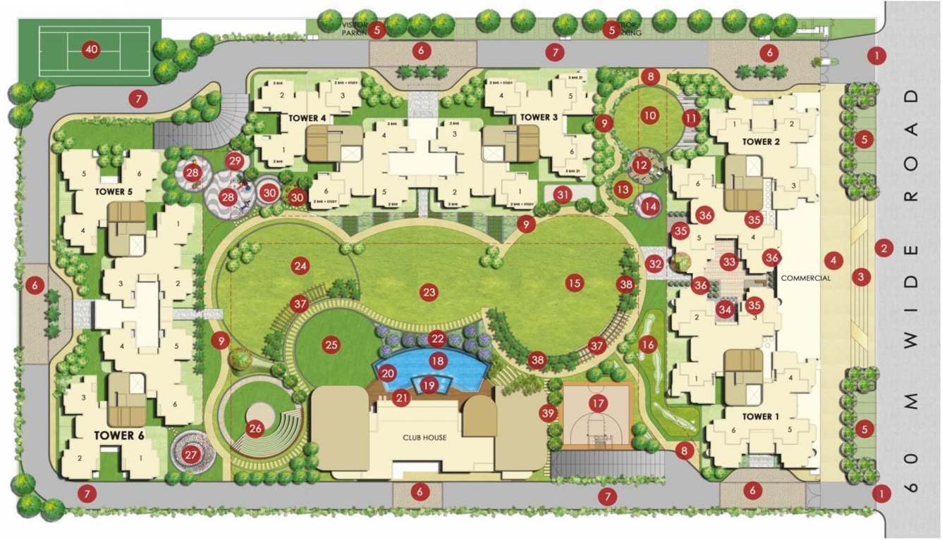 Images for Layout Plan of CRC Sublimis