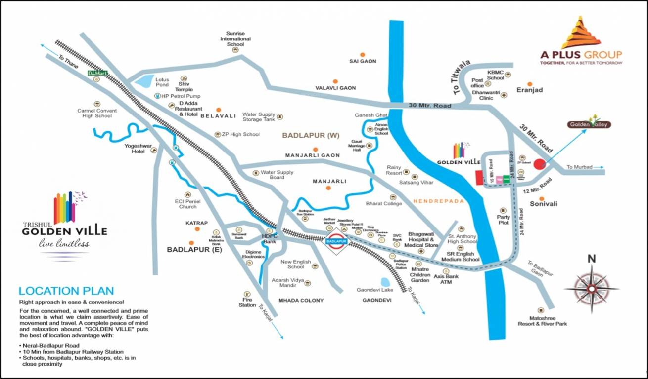  golden ville Location Plan