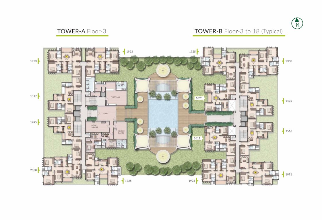  trellis north phase Cluster Plan