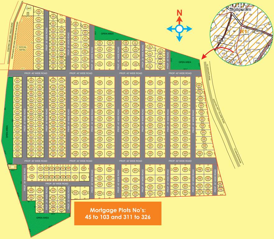 Images for Layout Plan of Akshita Golden Breeze