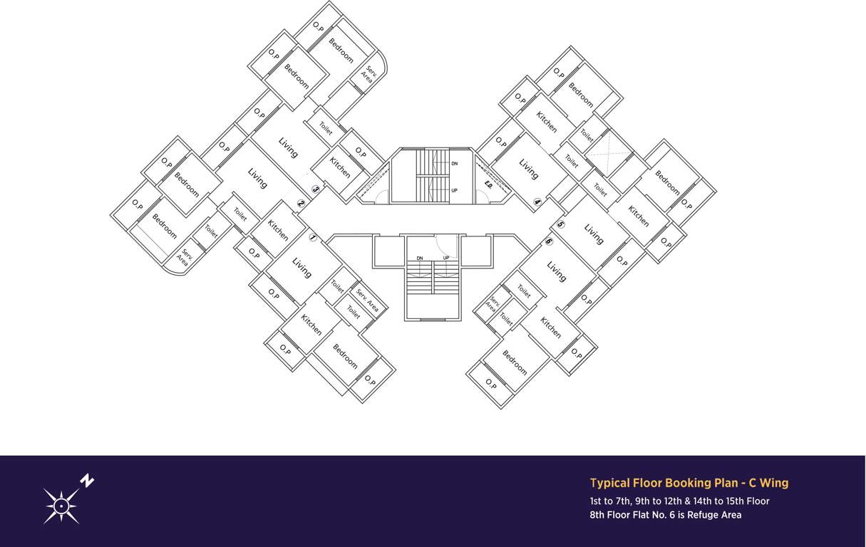  codename thane north Images for Cluster Plan of Vaishnavi Codename Thane North
