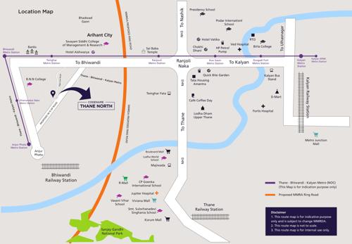  codename-thane-north Images for Location Plan of Vaishnavi Codename Thane North