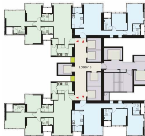 the park tower 6 Tower 6 Cluster Plan