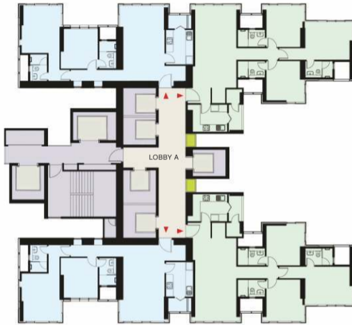  the-park-tower-6 Tower 6 Cluster Plan