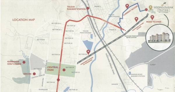 Images for Location Plan of Siddhivinayak Pratima