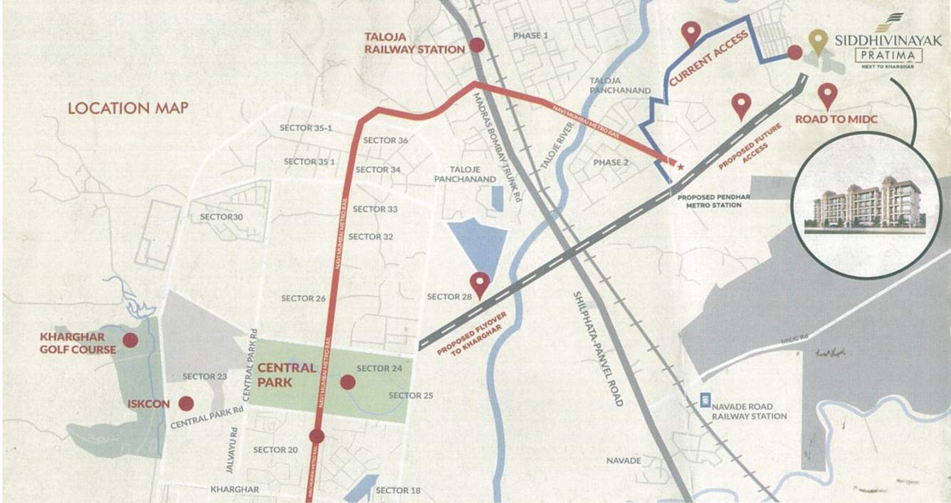 Images for Location Plan of Siddhivinayak Pratima