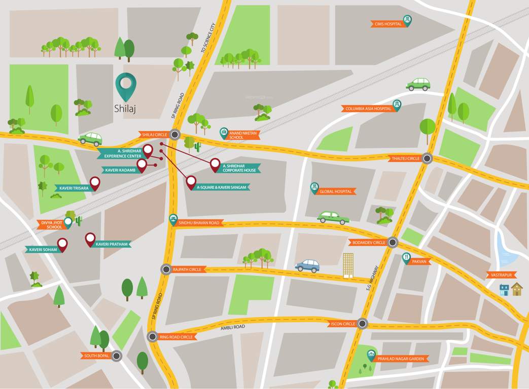 Images for Location Plan of A Shridhar Kaveri Kadamb