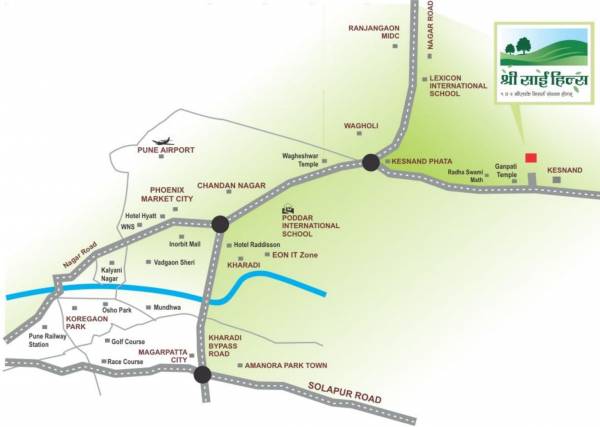 Images for Location Plan of Shri Sai Hills Phase I