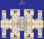  shikhar-height A2 Typical Cluster Plan