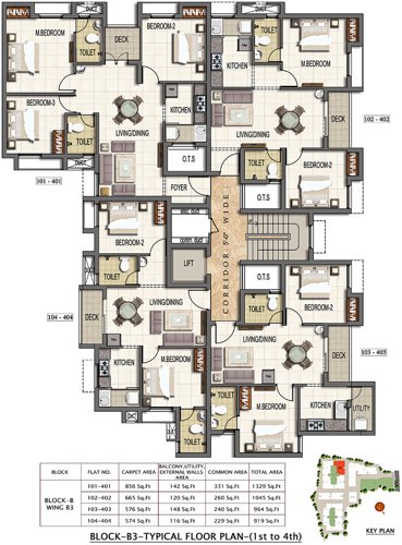 Images for Cluster Plan of Doshi FirstNest
