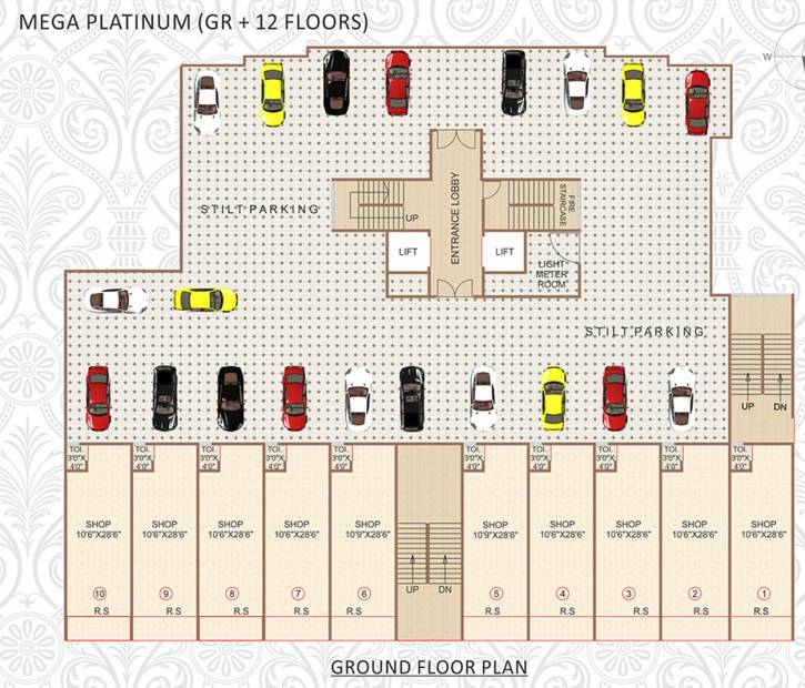 Images for Cluster Plan of Mega Atmaram Kene Residency