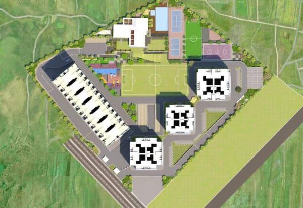 masterPlan of Sky High Towers