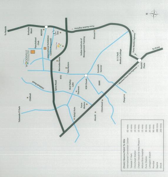 Images for Location Plan of Pharande Woodsville Phase 3 Cluster C