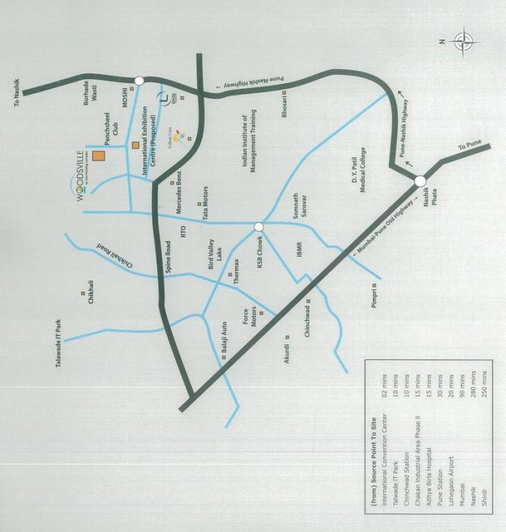 Images for Location Plan of Pharande Woodsville Phase 3 Cluster C