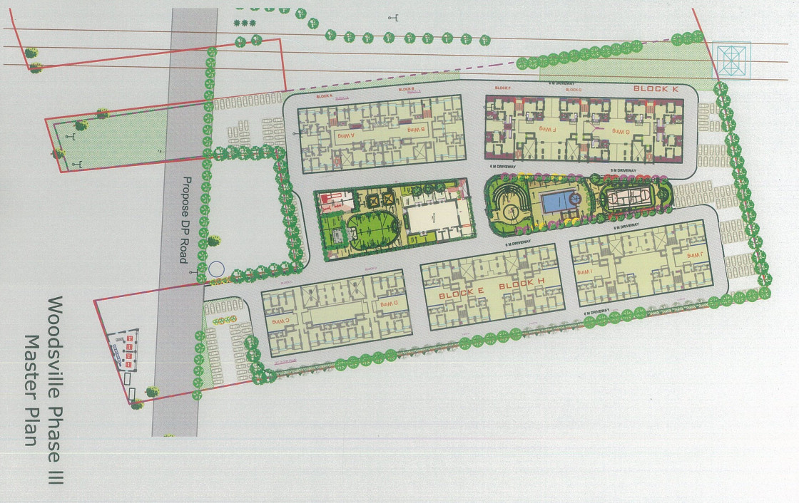 Images for Master Plan of Pharande Woodsville Phase 3 Cluster C