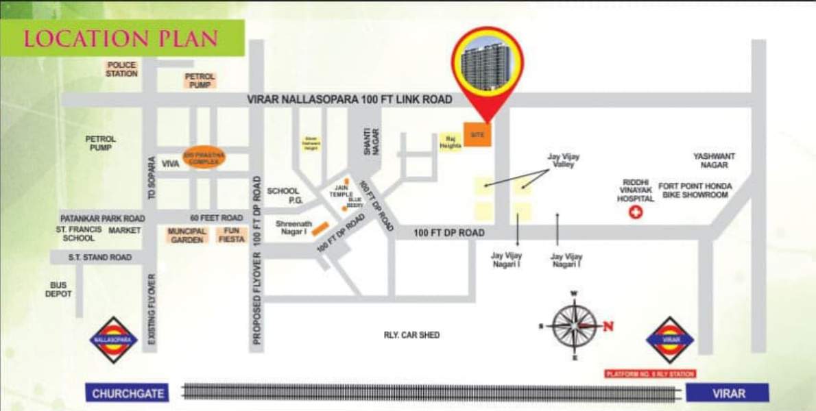  heights Location Plan