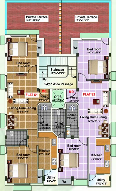 Images for Cluster Plan of Maha KRS Singaram