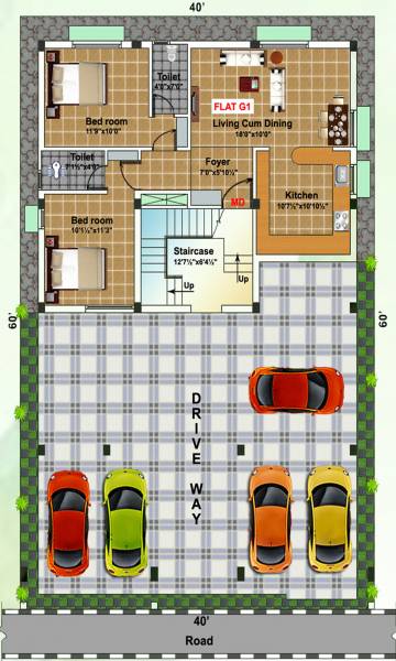 Images for Cluster Plan of Maha KRS Singaram