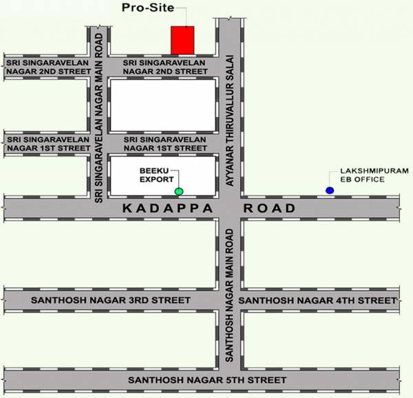 Images for Location Plan of Maha KRS Singaram