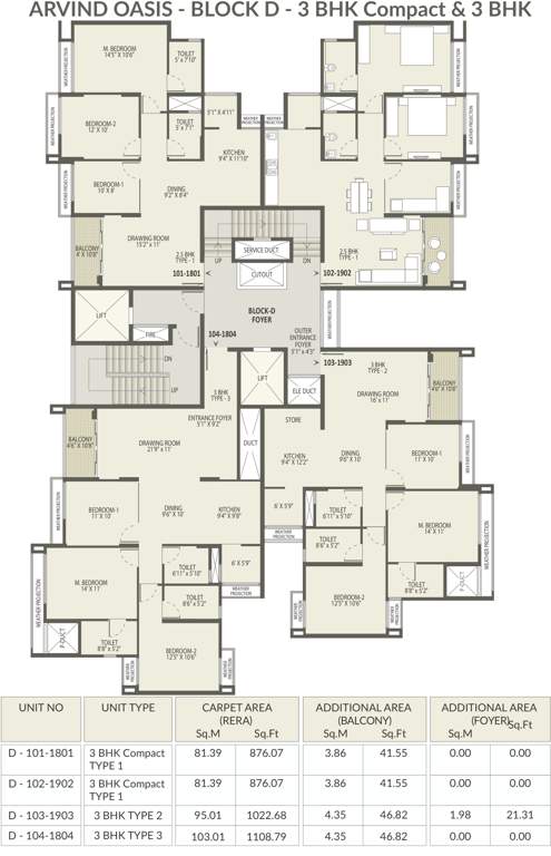 Images for Cluster Plan of Arvind Oasis