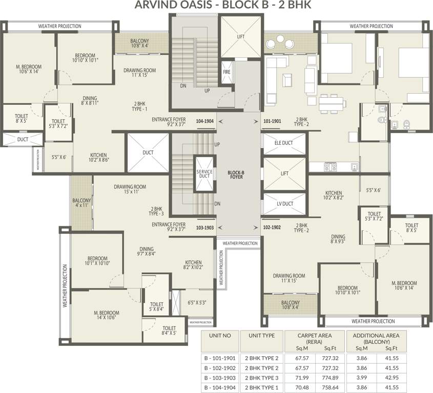 Images for Cluster Plan of Arvind Oasis