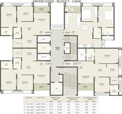 Images for Cluster Plan of Arvind Oasis
