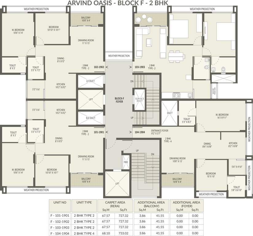 Images for Cluster Plan of Arvind Oasis