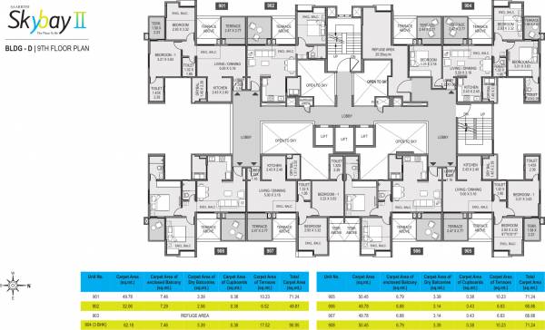 Images for Cluster Plan of Saarrthi Skybay II