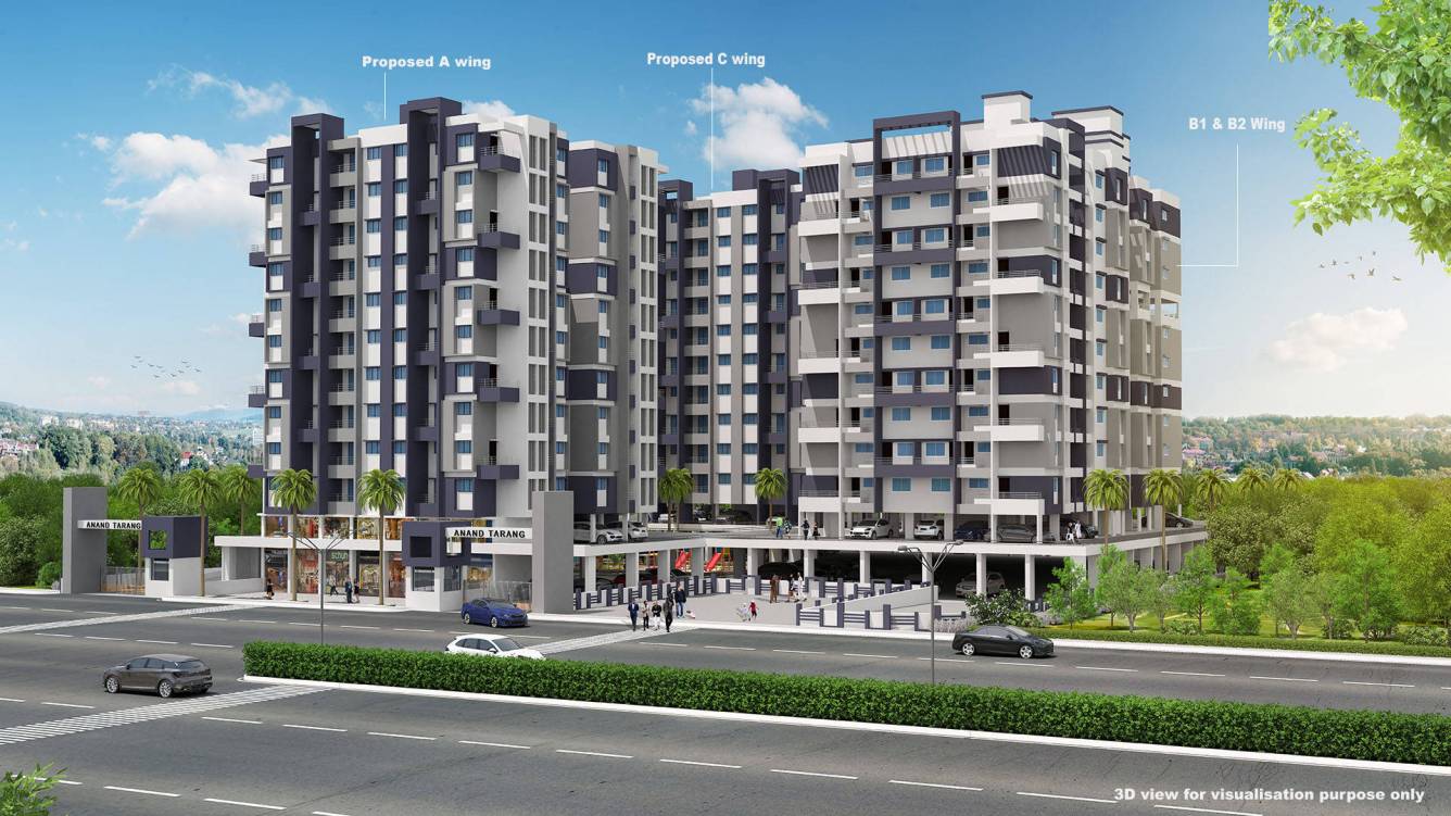 Images for Elevation of Lunkad Anand Tarang C Building Images for Elevation of Lunkad Anand Tarang C Building