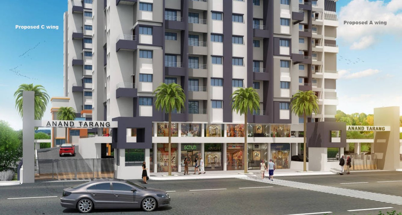 Images for Elevation of Lunkad Anand Tarang C Building