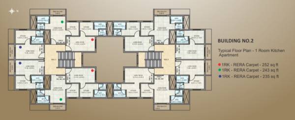  sai-city A Wing Cluster Plan