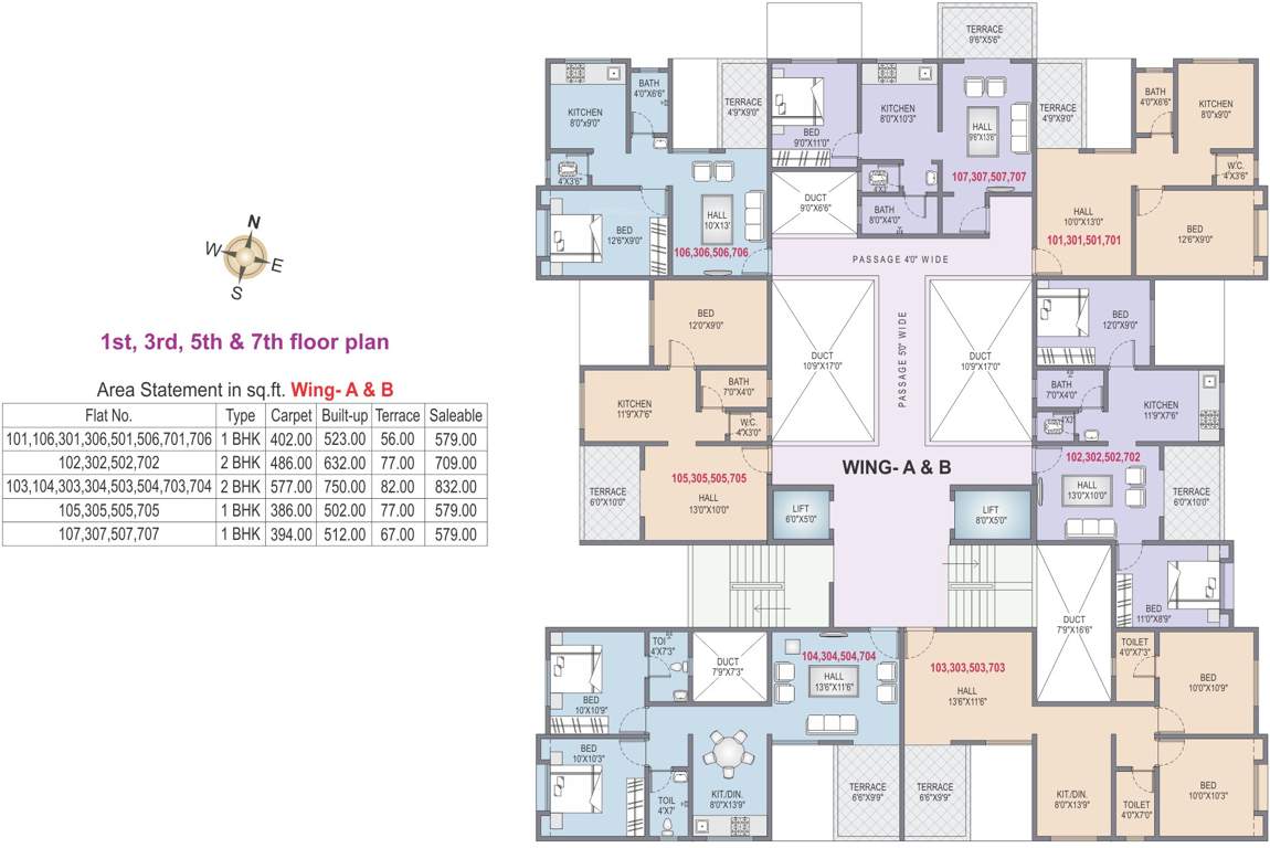  gatha aarambh wing a b and c Images for Cluster Plan of Saffron Gatha Aarambh