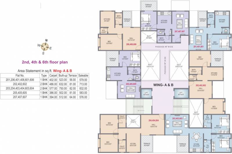  gatha-aarambh-wing-a-b-and-c Images for Cluster Plan of Saffron Gatha Aarambh