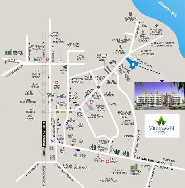  nagari Location Plan