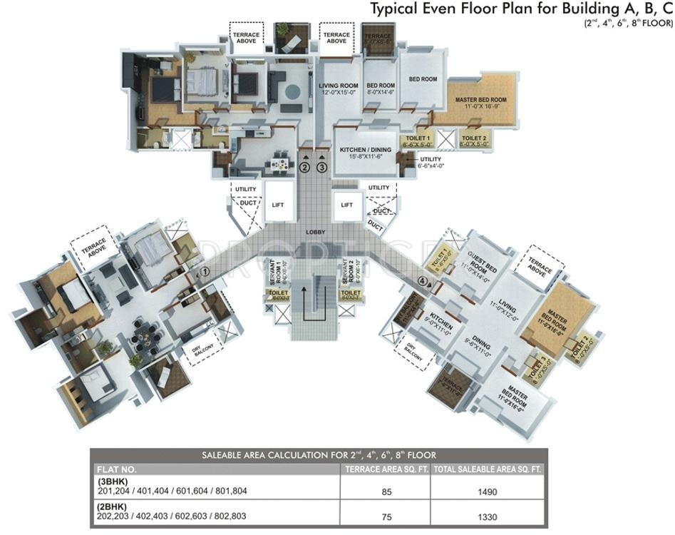 Images for Cluster Plan of Kool Homes Rising Landscapes