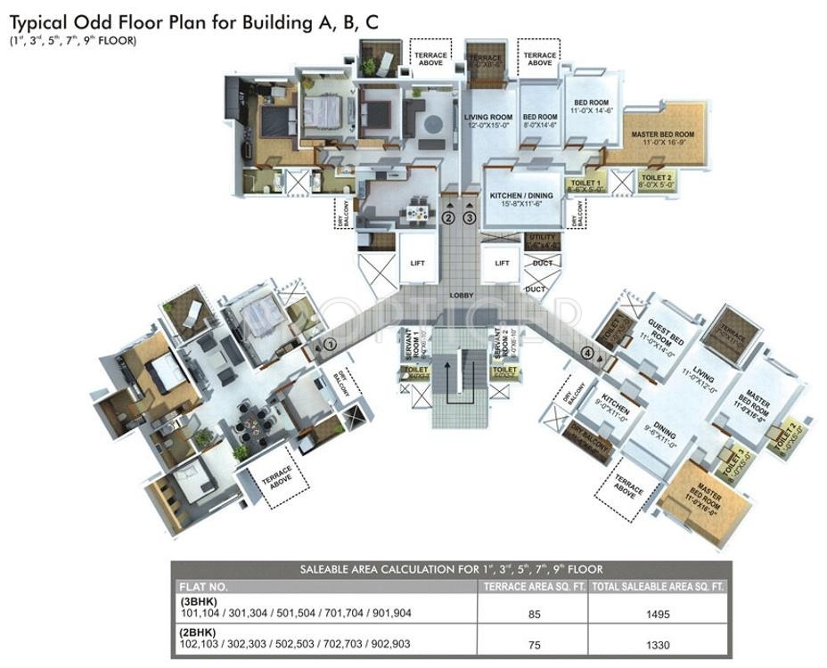 Images for Cluster Plan of Kool Homes Rising Landscapes