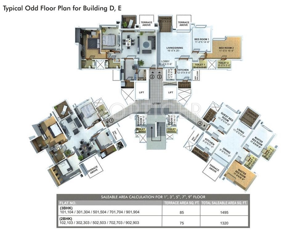 Images for Cluster Plan of Kool Homes Rising Landscapes