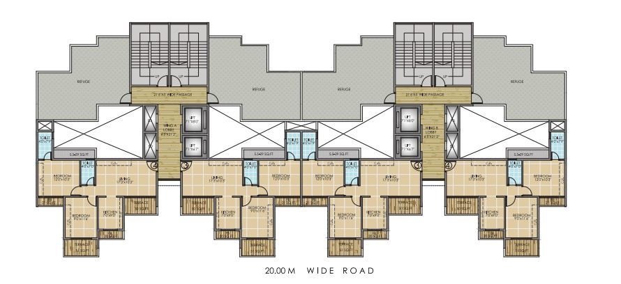  nestor A Wing Cluster Plan