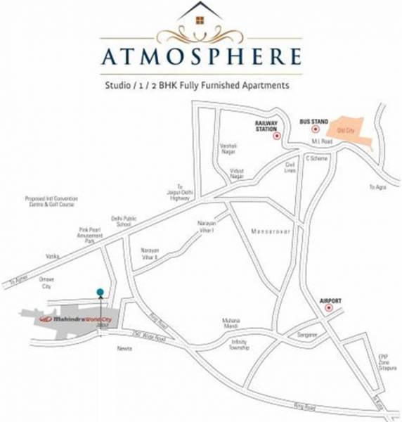 Images for Location Plan of Samanvay Atmosphere Grand 1