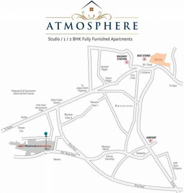 Images for Location Plan of Samanvay Atmosphere Grand 1