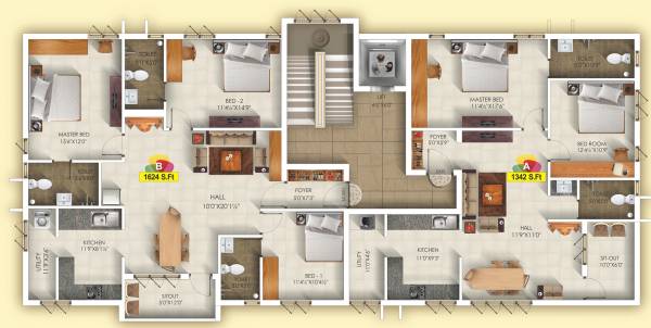 Images for Cluster Plan of Jayalakshmie Sai Akshayam