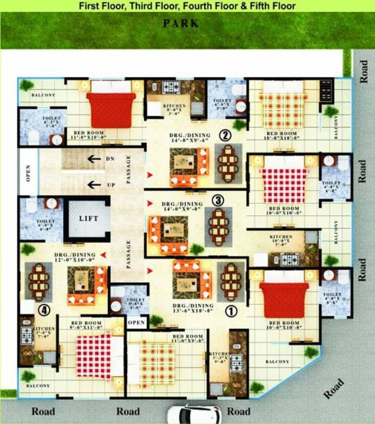 Images for Cluster Plan of APS Homes Images for Cluster Plan of APS Homes
