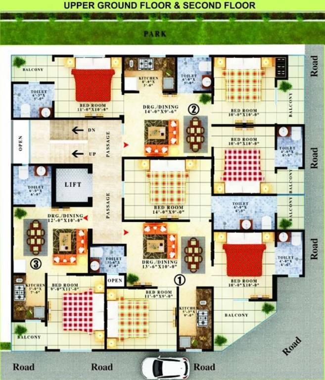 Images for Cluster Plan of APS Homes