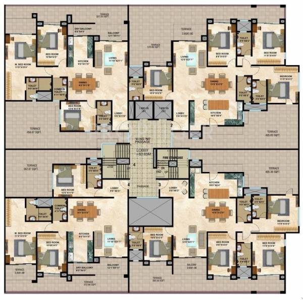 Images for Cluster Plan of Kolte Patil 24K Allura